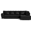 Palliser Melbourne Leather Match 2 pc Sectional 77486-12/77486-35-VALENCIA-INK-MATCH IMAGE 2