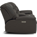 Palliser Keiran Power Reclining Leather Match Loveseat with Console 41500-L8-SOLANA-MOUNTAIN-MATCH IMAGE 5