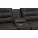 Palliser Keiran Power Reclining Leather Match Loveseat with Console 41500-L8-SOLANA-MOUNTAIN-MATCH IMAGE 7