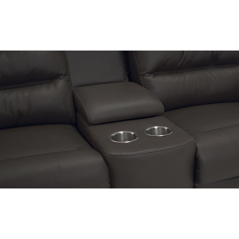 Palliser Keiran Power Reclining Leather Match Loveseat with Console 41500-L8-SOLANA-MOUNTAIN-MATCH IMAGE 8