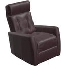 Palliser Baltic Power Leather Match Recliner with Wall Recline 43411-31-CLASSIC-BURGUNDY-MATCH IMAGE 1