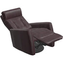 Palliser Baltic Power Leather Match Recliner with Wall Recline 43411-31-CLASSIC-BURGUNDY-MATCH IMAGE 2