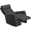 Palliser Baltic Power Swivel Glider Leatherette Recliner 43401-38-TANNER-IRON IMAGE 2