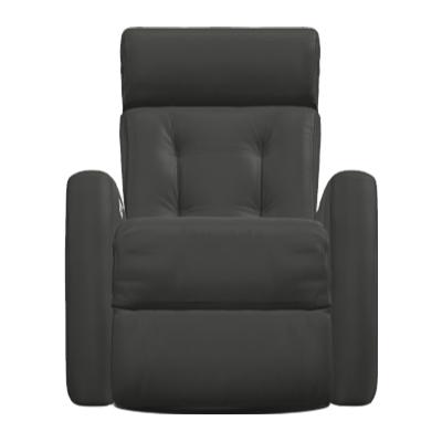 Palliser Baltic Power Swivel Glider Leatherette Recliner 43401-38-TANNER-IRON IMAGE 3