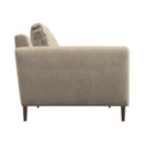 Palliser Atticus Stationary Leather Match Sofa 77325-01-PARLOUR-BLUSH-MATCH IMAGE 3