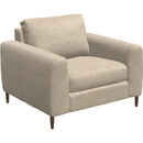 Palliser Atticus Stationary Leather Match Chair 77325-02-PARLOUR-BLUSH-MATCH IMAGE 1