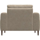 Palliser Atticus Stationary Leather Match Chair 77325-02-PARLOUR-BLUSH-MATCH IMAGE 4