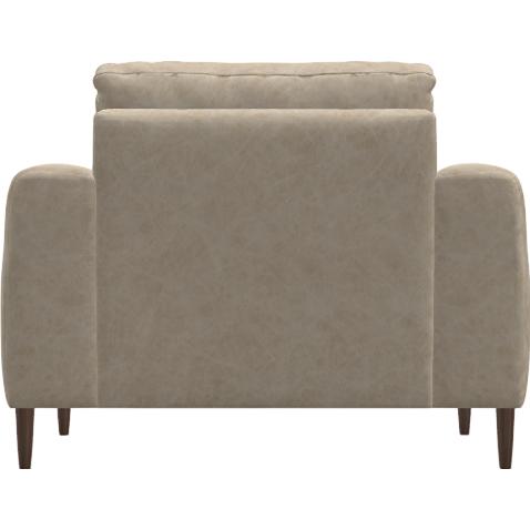 Palliser Atticus Stationary Leather Match Chair 77325-02-PARLOUR-BLUSH-MATCH IMAGE 4