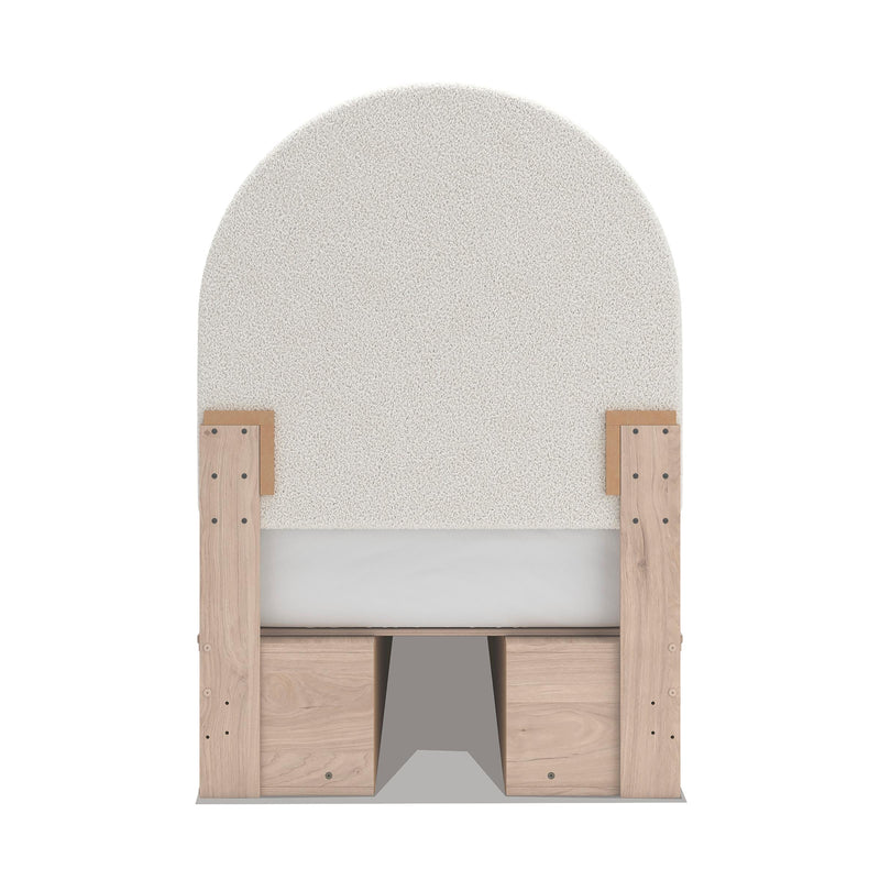 Signature Design by Ashley Arloster PCB1566B6 Twin Upholstered Panel Bed with Storage IMAGE 6