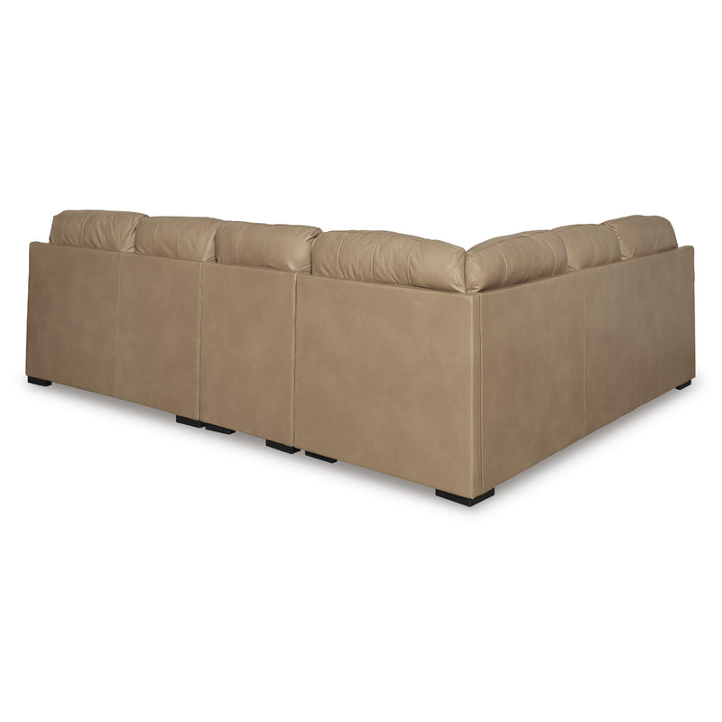  Signature Design by Ashley Bandon Leather Match 3 pc Sectional 3800648C/3800646C/3800656C IMAGE 2