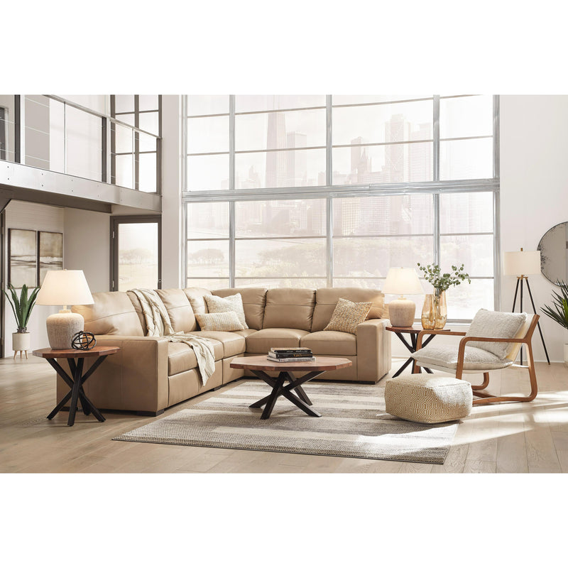  Signature Design by Ashley Bandon Leather Match 3 pc Sectional 3800655C/3800646C/3800649C IMAGE 6