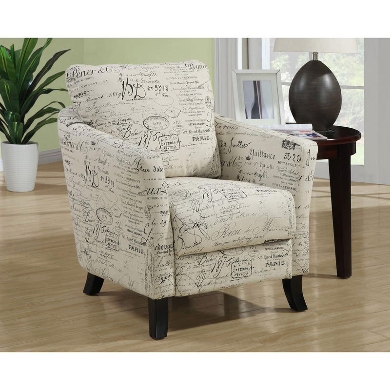 Monarch Stationary Fabric Accent Chair I 8007 IMAGE 1