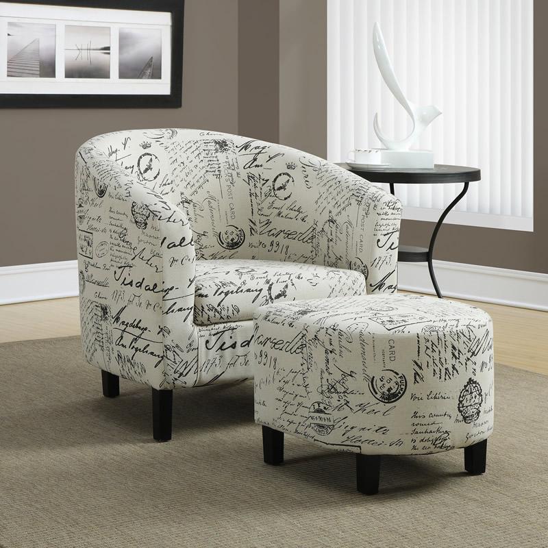 Monarch Stationary Fabric Accent Chair I 8058 IMAGE 1