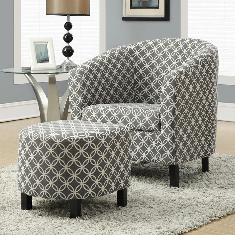 Monarch Stationary Fabric Accent Chair I 8060 IMAGE 3