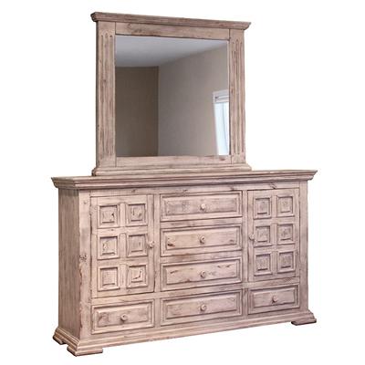 International Furniture Direct Terra Dresser Mirror IFD1022MIRR IMAGE 2