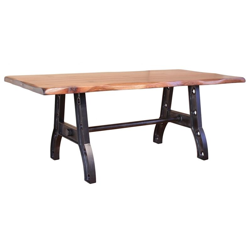 International Furniture Direct Parota Dining Table IFD866TABLE-B/IFD866TABLE-T IMAGE 1