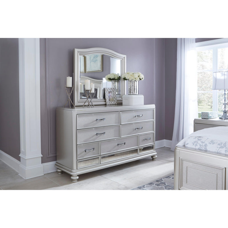 Signature Design by Ashley Coralayne Arched Dresser Mirror B650-136 IMAGE 2
