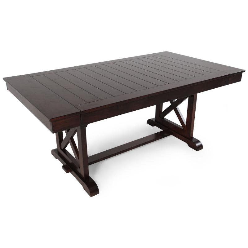 Winners Only Square Java Dining Table with Trestle Base DJ14094 IMAGE 2
