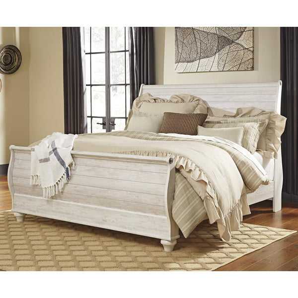 Signature Design by Ashley Willowton King Sleigh Bed B267-78/B267-76/B267-97 IMAGE 1