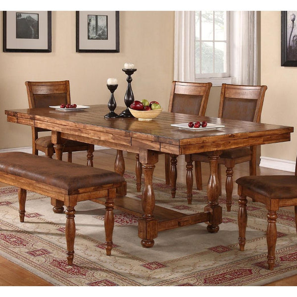 Winners Only Grand Estate Dining Table with Trestle Base DG24092 IMAGE 1