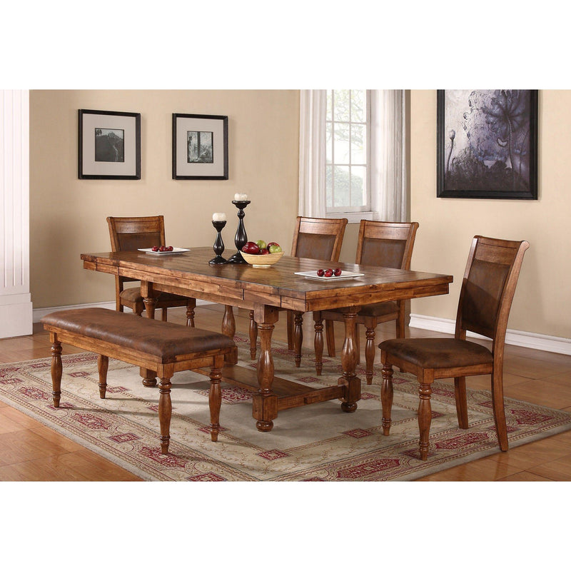 Winners Only Grand Estate Dining Table with Trestle Base DG24092 IMAGE 2