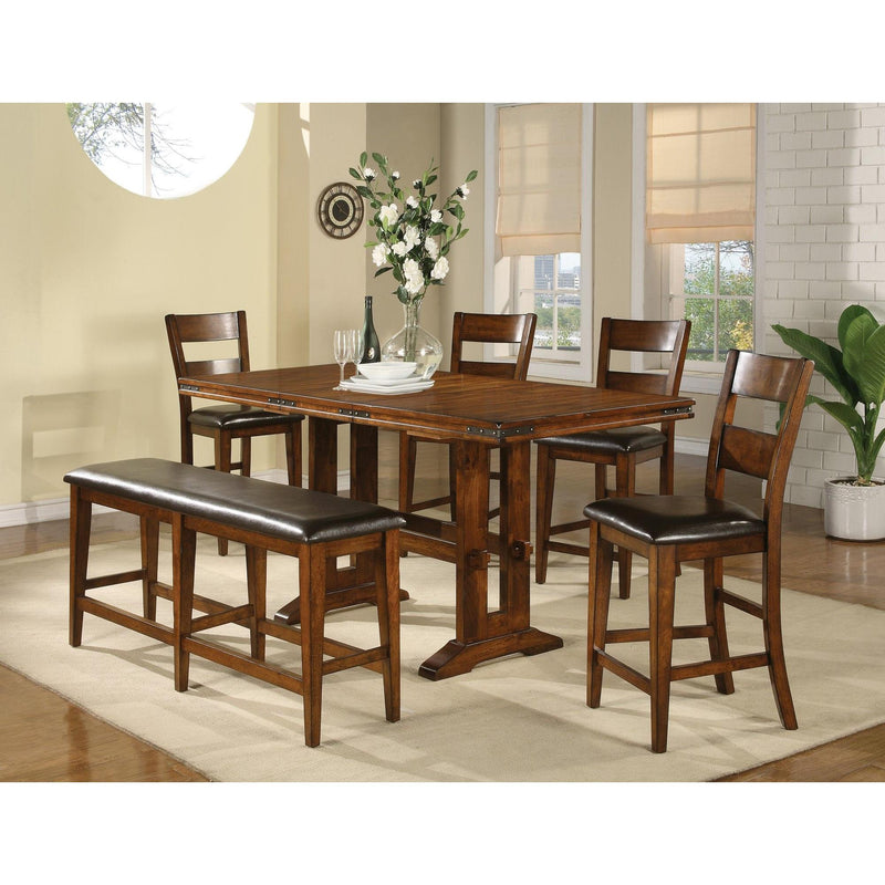 Winners Only Mango Counter Height Dining Table with Trestle Base DMGT3678 IMAGE 2