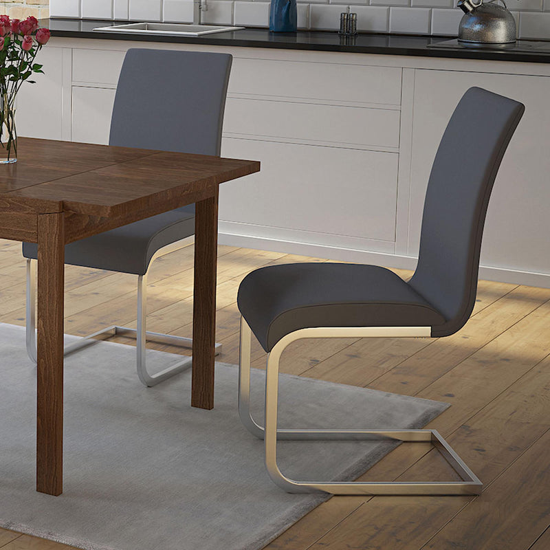 Worldwide Home Furnishings Maxim Dining Chair 202-489GY IMAGE 2