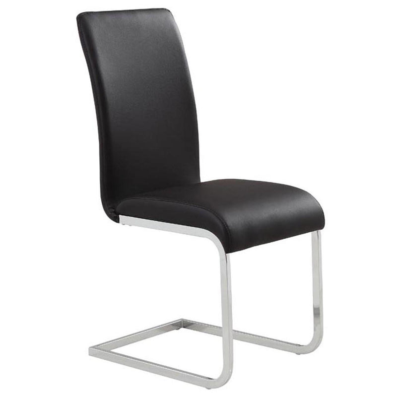 Worldwide Home Furnishings Maxim Dining Chair 202-489BK IMAGE 1