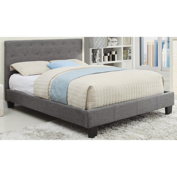 Worldwide Home Furnishings Summit Queen Bed 101-469Q-GY IMAGE 1