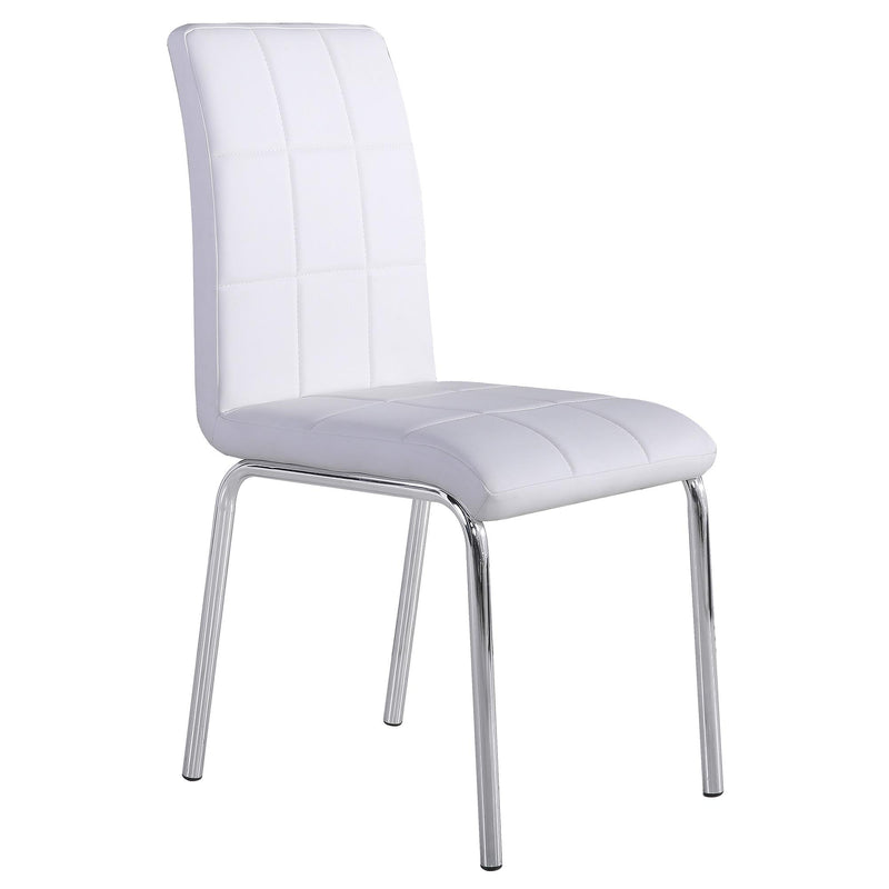 Worldwide Home Furnishings Solara II Dining Chair 202-160WT IMAGE 1