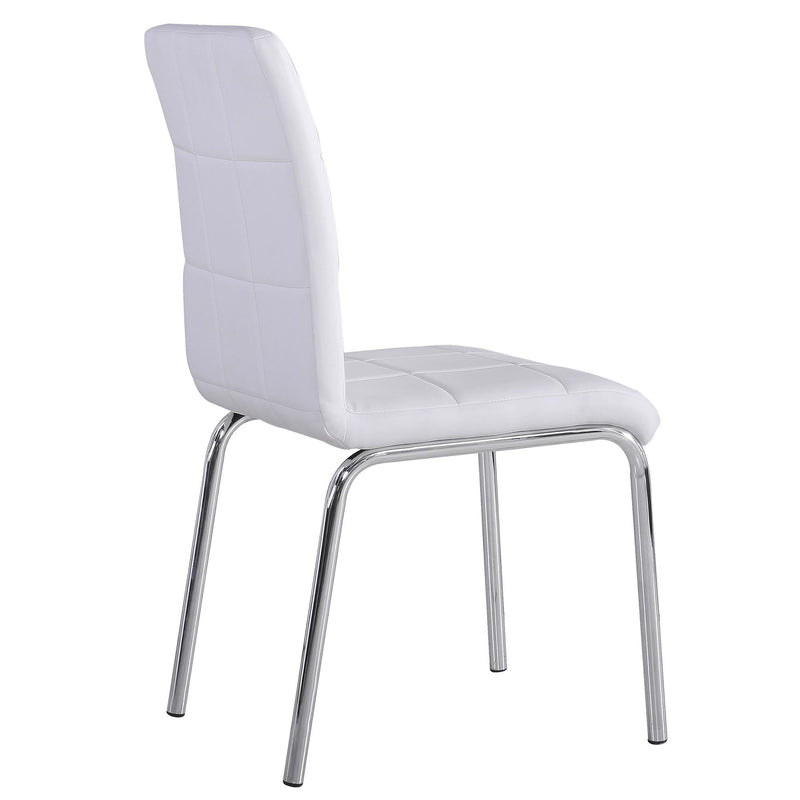Worldwide Home Furnishings Solara II Dining Chair 202-160WT IMAGE 2