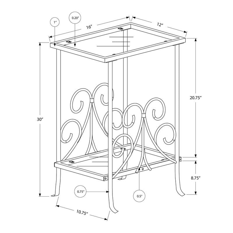 Monarch Accent Table I 3158 IMAGE 5