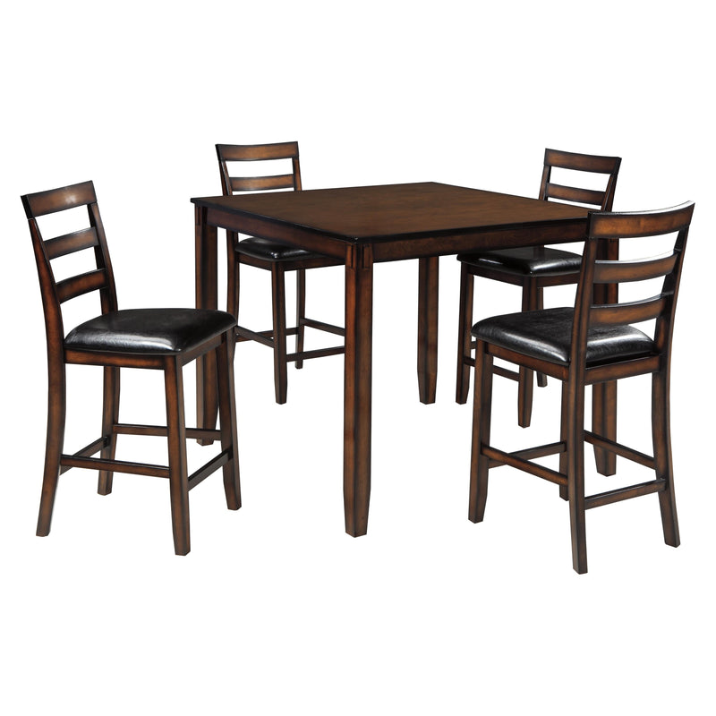 Signature Design by Ashley Coviar 5 pc Counter Height Dinette D385-223 IMAGE 1