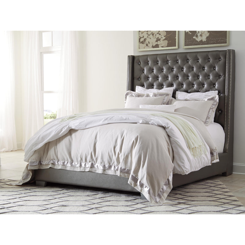 Signature Design by Ashley Coralayne Queen Upholstered Bed B650-77/B650-74 IMAGE 2