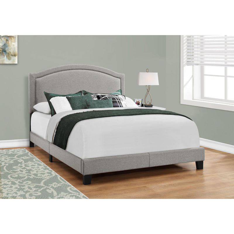 Monarch Queen Upholstered Panel Bed I 5936Q IMAGE 2