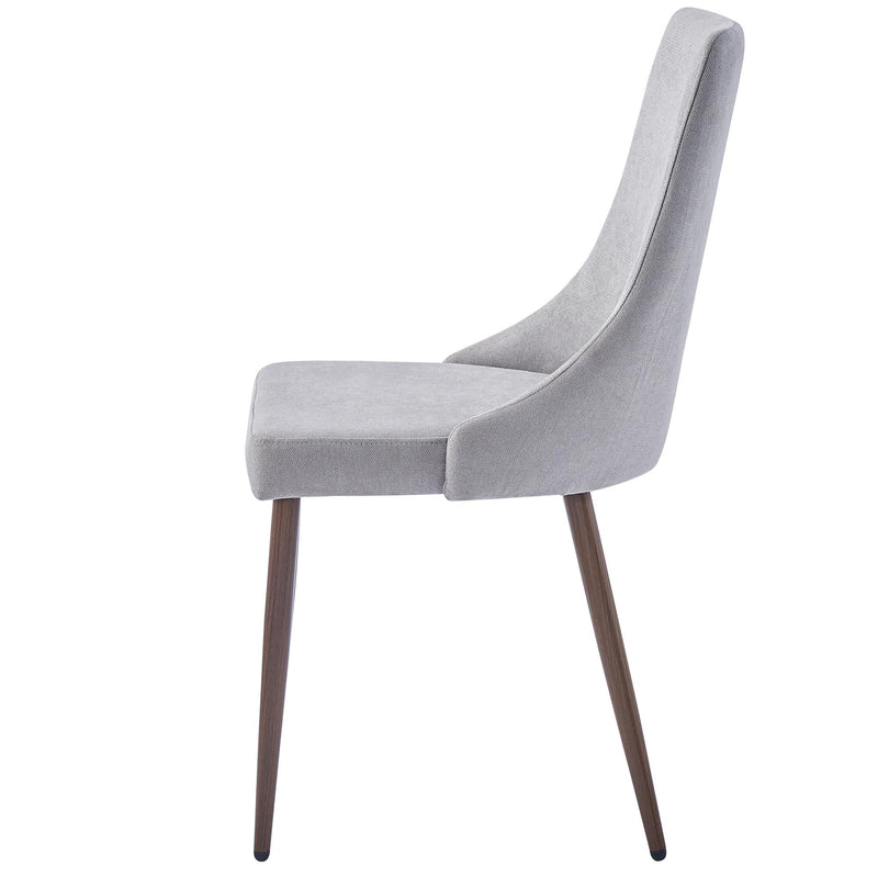 Worldwide Home Furnishings Cora Dining Chair 202-182GY IMAGE 4