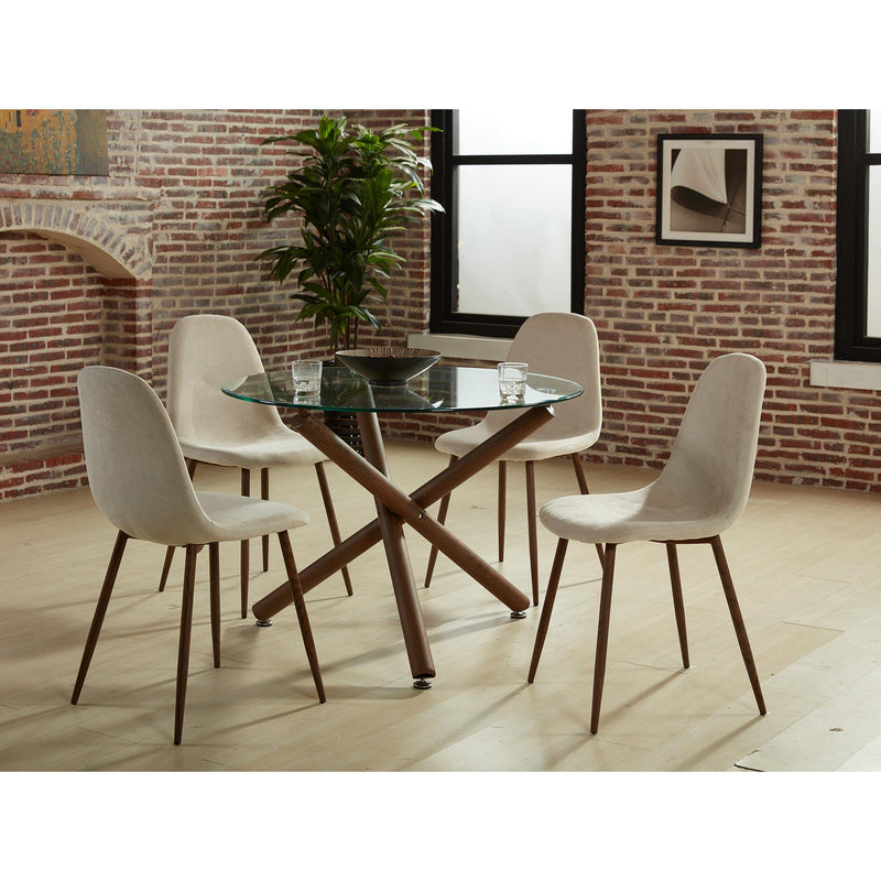 Worldwide Home Furnishings Lyna Dining Chair 202-250BG IMAGE 2