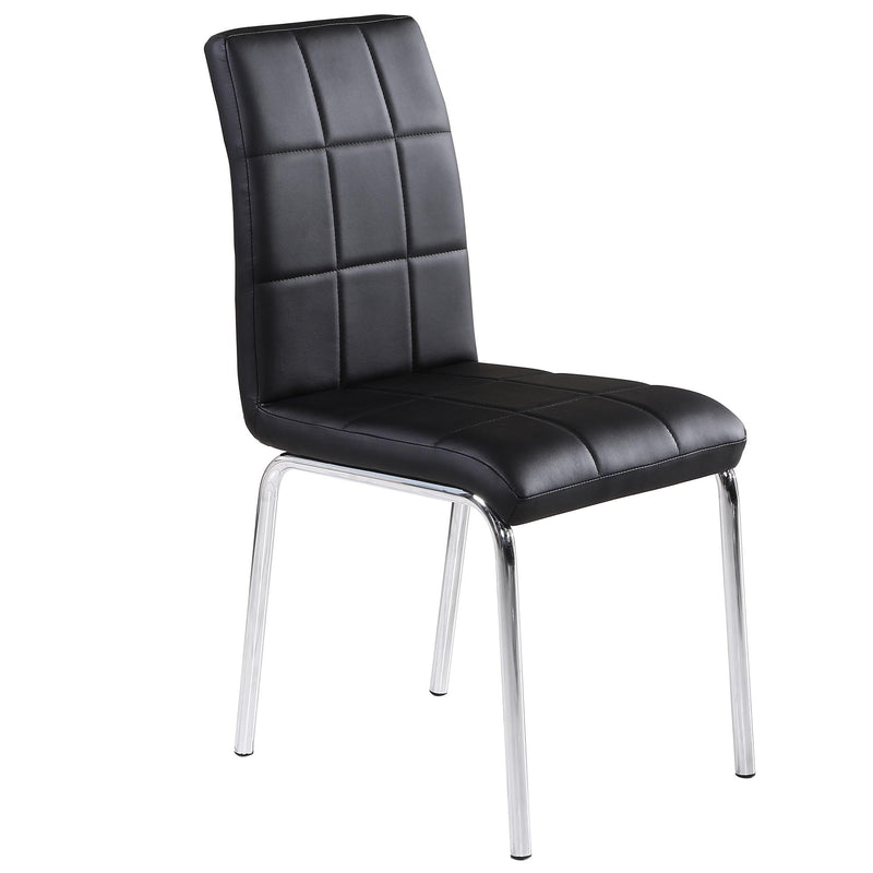 Worldwide Home Furnishings Solara II Dining Chair 202-160BK IMAGE 1