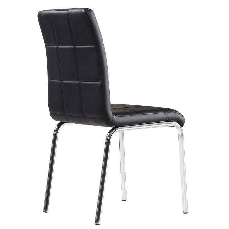 Worldwide Home Furnishings Solara II Dining Chair 202-160BK IMAGE 2