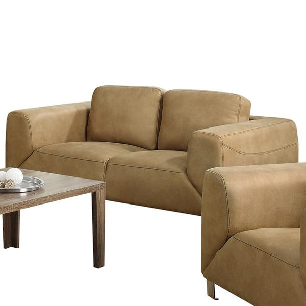 Monarch Stationary Micro-Suede Loveseat I 8512TN IMAGE 1