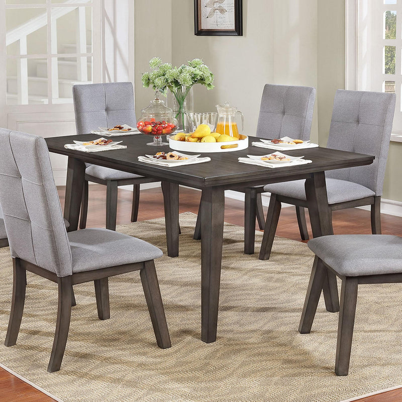 Worldwide Home Furnishings Ashland Dining Table 201-311GY IMAGE 3