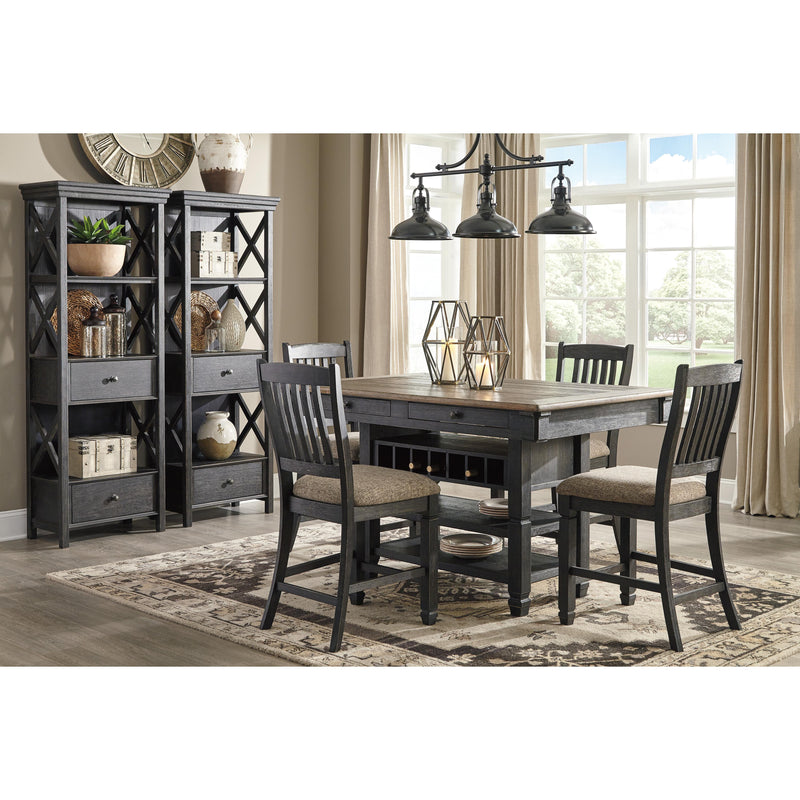 Signature Design by Ashley Tyler Creek Counter Height Dining Table with Pedestal Base D736-32 IMAGE 7