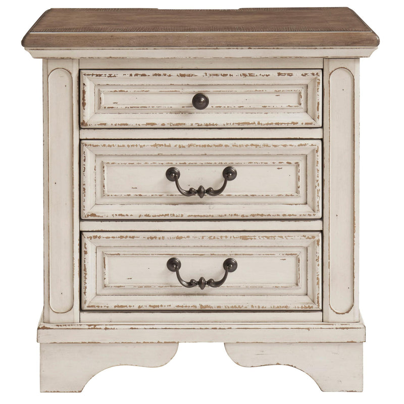 Signature Design by Ashley Realyn 3-Drawer Nightstand B743-93 IMAGE 1