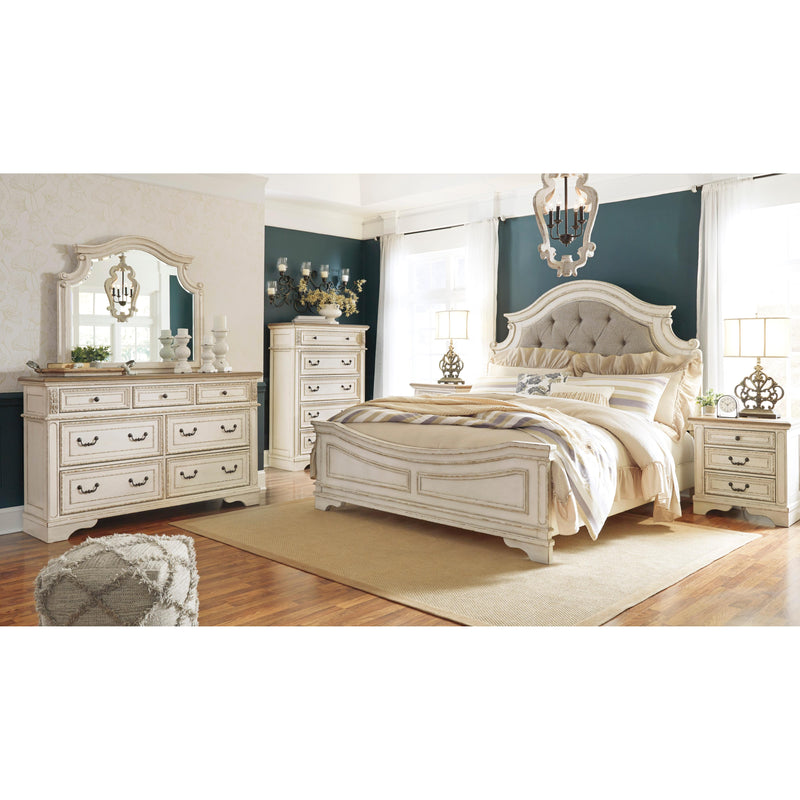 Signature Design by Ashley Realyn California King Upholstered Panel Bed B743-58/B743-56/B743-94 IMAGE 8