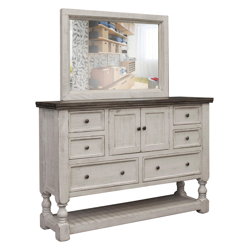 International Furniture Direct Stone 6-Drawer Dresser IFD4690DSR IMAGE 2