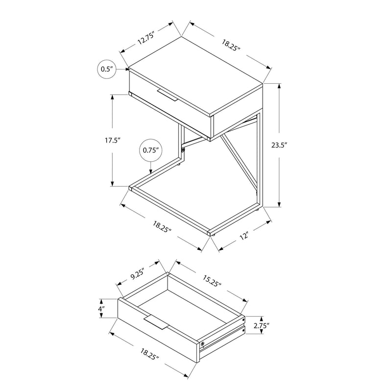 Monarch Accent Table I 3470 IMAGE 5