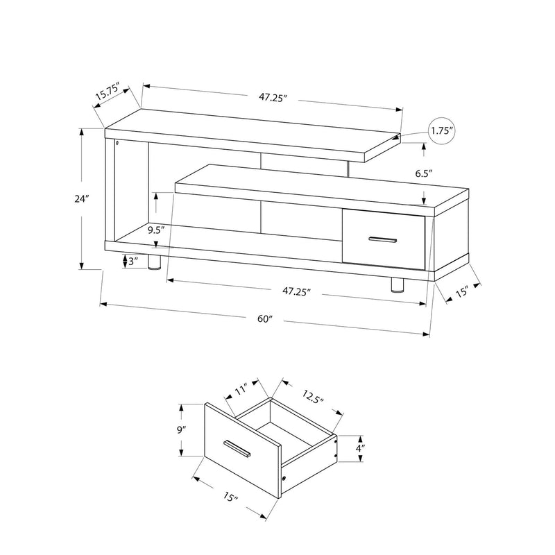 Monarch TV Stand I 2575 IMAGE 5