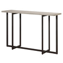 Worldwide Home Furnishings Faro Console Table 502-099GY IMAGE 2