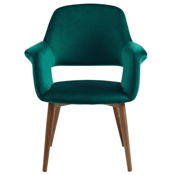 Worldwide Home Furnishings Miranda Stationary Fabric Accent Chair 403-405GN IMAGE 1