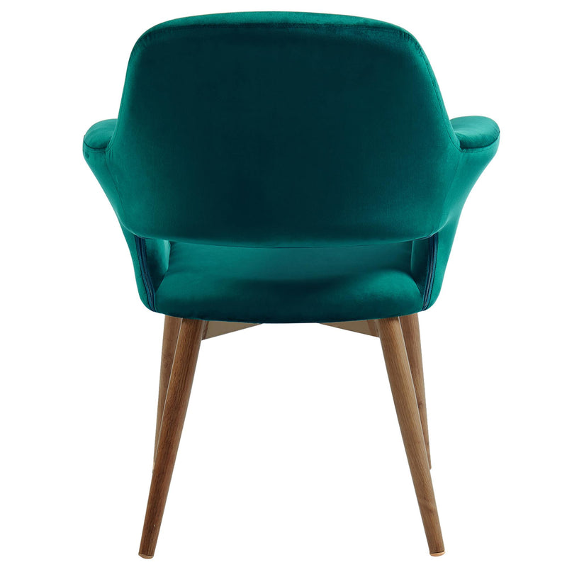 Worldwide Home Furnishings Miranda Stationary Fabric Accent Chair 403-405GN IMAGE 3